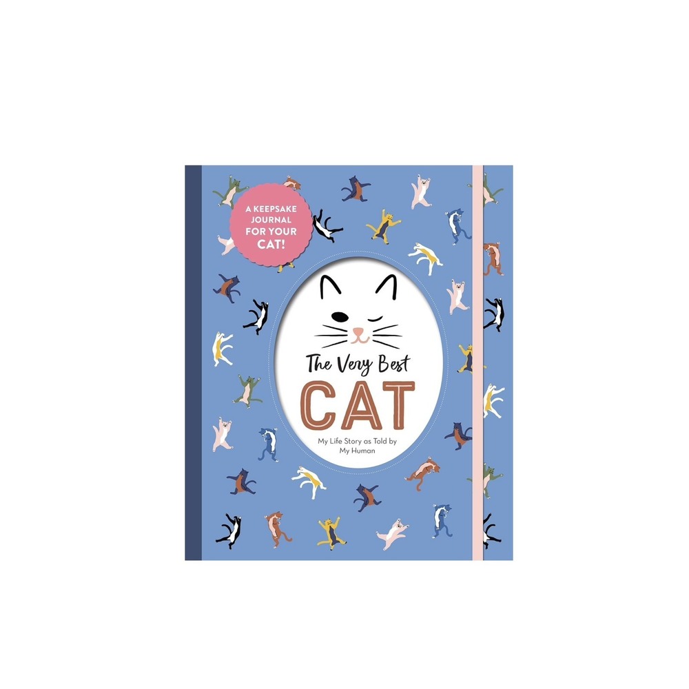 THE VERY BEST CAT-My Life Story as Told by My Human-Hardcover -Journal New Books